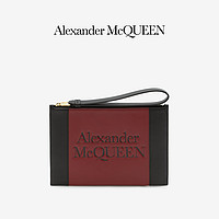 ALEXANDER MCQUEEN/亚历山大麦昆 女士Signature 拉链置物袋