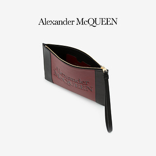 ALEXANDER MCQUEEN/亚历山大麦昆 女士Signature 拉链置物袋