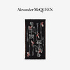 ALEXANDER MCQUEEN/亚历山大麦昆 女士黑色围巾