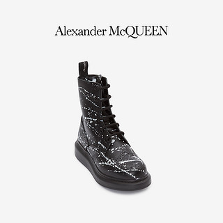 ALEXANDER MCQUEEN/亚历山大麦昆 2021年早春女士Hybrid 系带靴