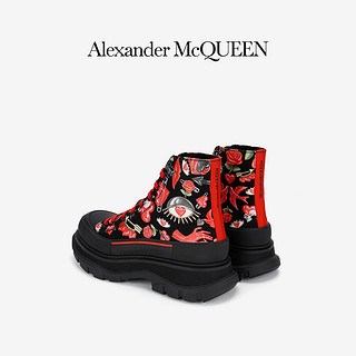 ALEXANDER MCQUEEN/亚历山大麦昆 情人节限定 Tread Slick男靴