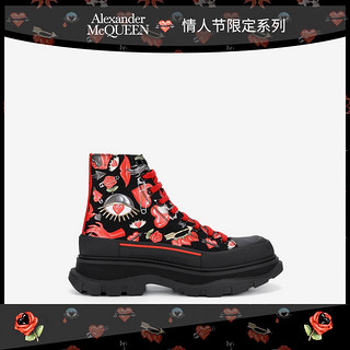 ALEXANDER MCQUEEN/亚历山大麦昆 情人节限定 Tread Slick男靴