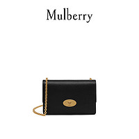 Mulberry/玛珀利 Darley系列小号黑色牛皮单肩斜挎包信封包RL5004