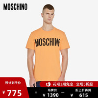 Moschino/莫斯奇诺 20秋冬 男士徽标平针织T恤