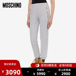 MOSCHINO/莫斯奇诺 20秋冬 女士大号拉链运动紧身裤