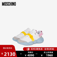 MOSCHINO/莫斯奇诺 20秋冬 女士冰鞋装饰拼接泰迪运动休闲鞋