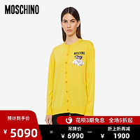 Moschino/莫斯奇诺 20秋冬 女士嘻哈泰迪小熊羊毛开衫