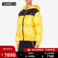 MOSCHINO/莫斯奇诺 20秋冬 女士徽标尼龙羽绒衣