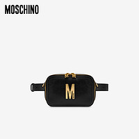 MOSCHINO/莫斯奇诺 20秋冬 女士M形羊皮腰包