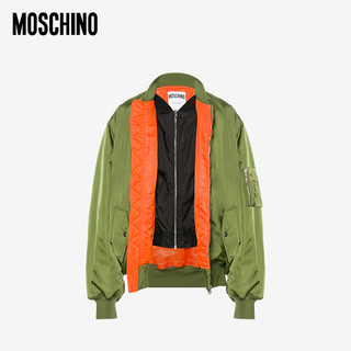 MOSCHINO/莫斯奇诺 20秋冬 男士大号尼龙飞行夹克