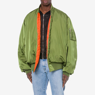 MOSCHINO/莫斯奇诺 20秋冬 男士大号尼龙飞行夹克