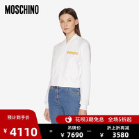 MOSCHINO/莫斯奇诺 20秋冬 女士Animé印花平纹针织棉绒运动衫