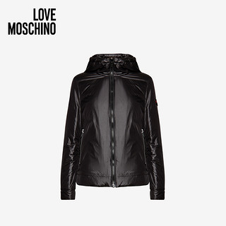 Love Moschino/莫斯奇诺 20秋冬 女士尼龙拉链棉服