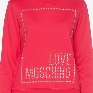 Love Moschino/莫斯奇诺 20秋冬 女士方框徽标运动衫