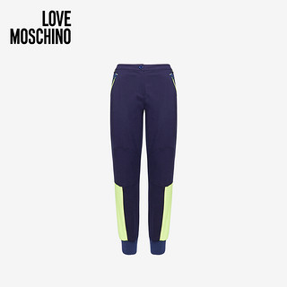 Love Moschino/莫斯奇诺 20秋冬 女士混纺慢跑长裤