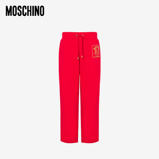 MOSCHINO/莫斯奇诺 21春夏 女士中国牛年胶囊系列 运动休闲裤