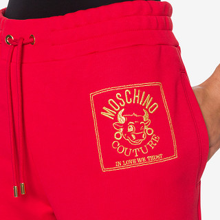 MOSCHINO/莫斯奇诺 21春夏 女士中国牛年胶囊系列 运动休闲裤