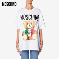 MOSCHINO/莫斯奇诺 21春夏 女士ITALIAN泰迪熊T恤