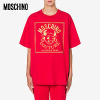 MOSCHINO/莫斯奇诺 21春夏 女士 中国牛年胶囊系列 大号T恤