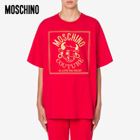 MOSCHINO/莫斯奇诺 21春夏 女士 中国牛年胶囊系列 大号T恤