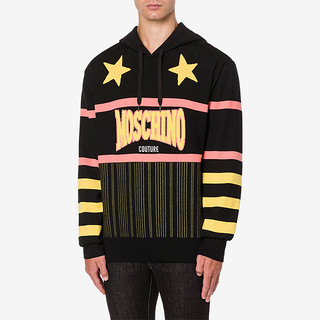 MOSCHINO/莫斯奇诺 21春夏 男士连帽羊毛针织衫