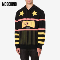 MOSCHINO/莫斯奇诺 21春夏 男士连帽羊毛针织衫