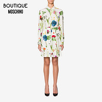 BOUTIQUE MOSCHINO/莫斯奇诺 21春夏 女士Botanic Print连衣裙