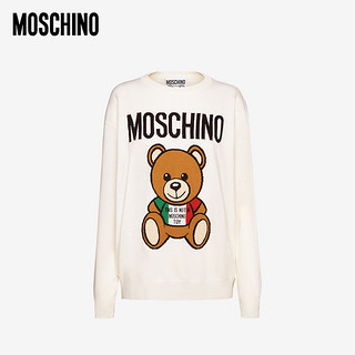 MOSCHINO/莫斯奇诺 21春夏  女士 ITALIAN泰迪熊 美利奴羊毛套衫