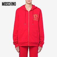 MOSCHINO/莫斯奇诺 21春夏 女士 中国牛年胶囊系列 春节连帽衫