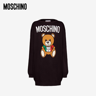 MOSCHINO/莫斯奇诺 21春夏 女士 意大利泰迪熊羊毛连衣裙