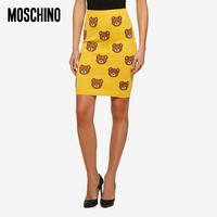 MOSCHINO/莫斯奇诺 21春夏 女士 泰迪熊全身印花短裙