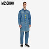 MOSCHINO/莫斯奇诺 21春夏 男士  繁星图案长款牛仔夹克