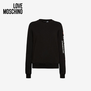 Love Moschino/莫斯奇诺  21春夏 女士 Logo Print弹力棉绒衫