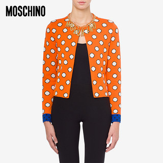 MOSCHINO/莫斯奇诺 21春夏 女士 圆点棉质开衫