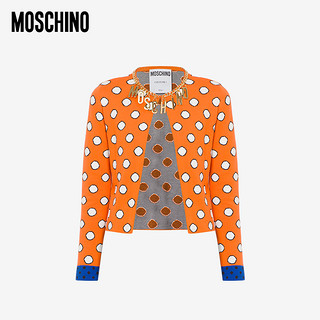 MOSCHINO/莫斯奇诺 21春夏 女士 圆点棉质开衫