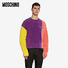 MOSCHINO/莫斯奇诺 21春夏 男士  几何徽标 棉丝绒套头衫