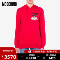 MOSCHINO/莫斯奇诺 20秋冬 嘻哈泰迪小熊女士棉质卫衣