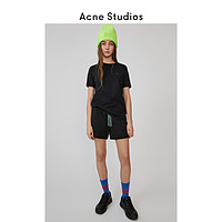 Acne Studios Face2020新款黑色圆领纯棉短袖T恤女夏 AL0038-900