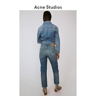 Acne Studios1997 Mid Blue Trash 高腰直筒牛仔裤 A00020-863