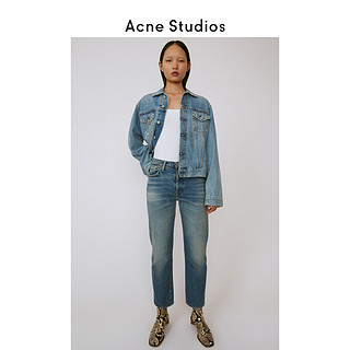 Acne Studios1997 Mid Blue Trash 高腰直筒牛仔裤 A00020-863