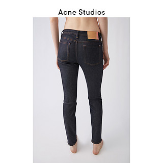 Acne Studios靛蓝色经典款式弹力修身牛仔裤女士长裤 30D176-152