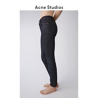 Acne Studios靛蓝色经典款式弹力修身牛仔裤女士长裤 30D176-152