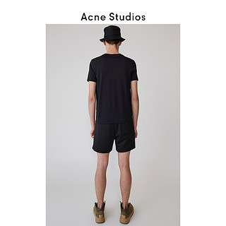 Acne Studios Face2020新款黑色圆领纯棉短袖T恤女夏 AL0038-900