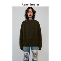 Acne Studios秋冬圆领套头宽松休闲毛衣女士毛针织衫 A60034-AB7