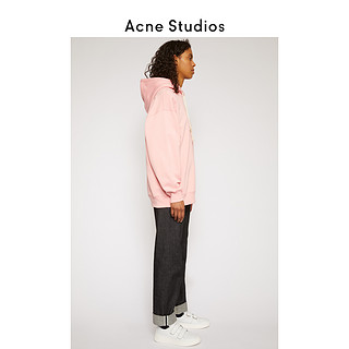 Acne StudiosFace风格浅粉色纯棉连帽笑脸卫衣运动衫 CI0009-AD1