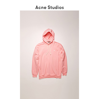 Acne StudiosFace风格浅粉色纯棉连帽笑脸卫衣运动衫 CI0009-AD1