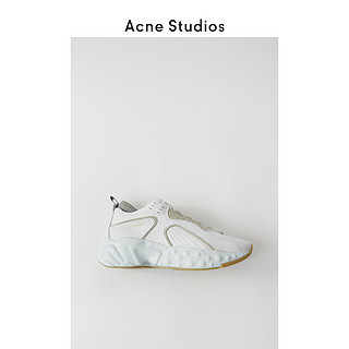 Acne Studios Rockaway 百搭白色方头休闲运动鞋男BD0002-100