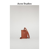 Acne Studios2020新款棕色牛皮革高档钥匙链卡包小巧 CG0064-ADS