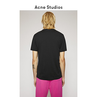 Acne Studios2020新款黑色简约纯棉修身短袖T恤上衣 BL0177-900