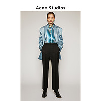 Acne Studios2020新款黑色微喇长裤女士西装九分裤 AK0221-900